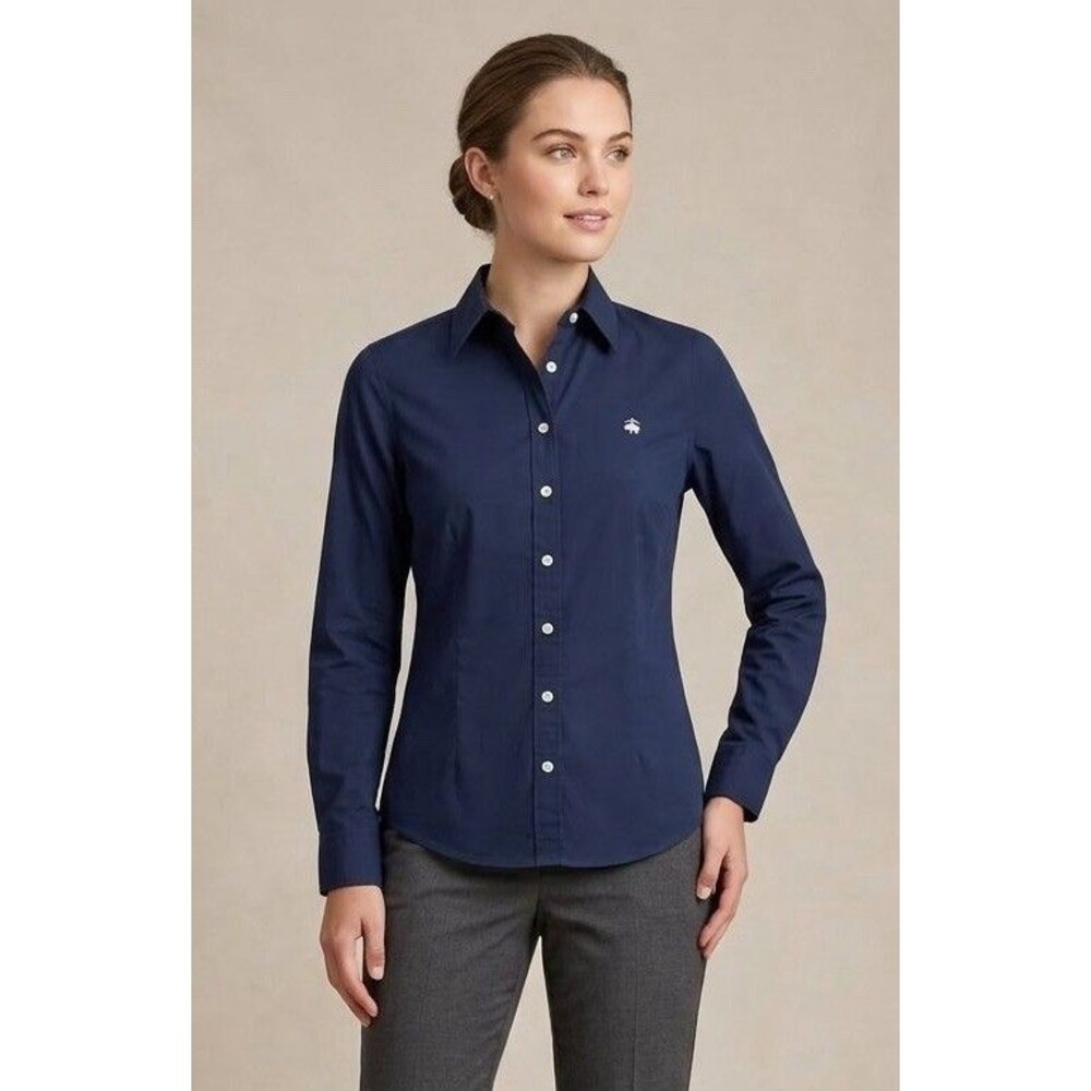 Brooks Brothers Women’s Blue Button Down Size 2